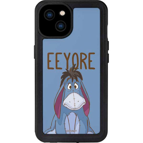 Disney Winnie the Pooh Eeyore Portrait iPhone 15 Plus Waterproof Case